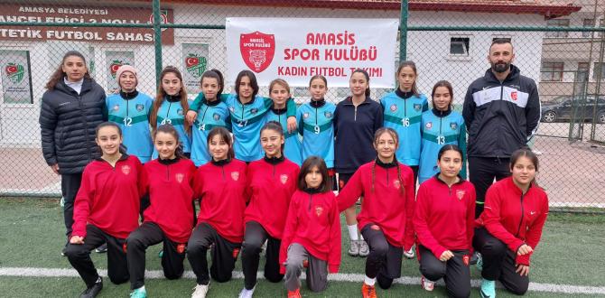 Amasya Amasis Kadın Futbol Takımı yeni sezon hazırlıklarını aralıksız sürdürüyor