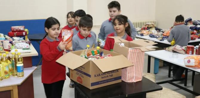 Amasya’daki Minik Kalpleri Büyüten Yardım Kampanyası