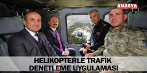 HELİKOPTERLE TRAFİK DENETLEME UYGULAMASI